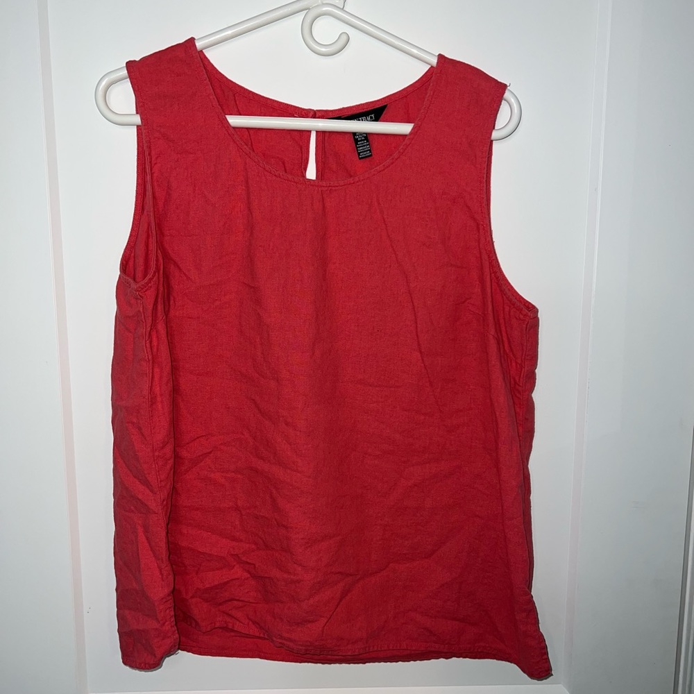 Ellen Tracy Fuchsia Top